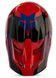 Мотошолом FOX V1 STREAK HELMET Flo Red, M