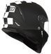 Мотошолом Origine Dinamo Contest White Black Matt L