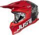 Мотошлем Just1 J39 Kinetic Camo Black Grey Red - Matt L