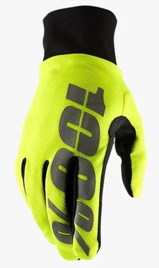 Водостійкі перчатки 100% Hydromatic Waterproof Glove Fluo Yellow, XXL (12)