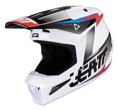 Мотошлем LEATT Helmet Moto 2.5 White S