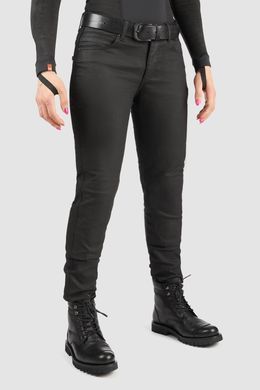 Мотоджинси одношарові PandoMoto LADY LORICA Slim Black W24-L32