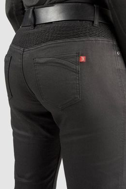 Мотоджинси одношарові PandoMoto LADY LORICA Slim Black W24-L32