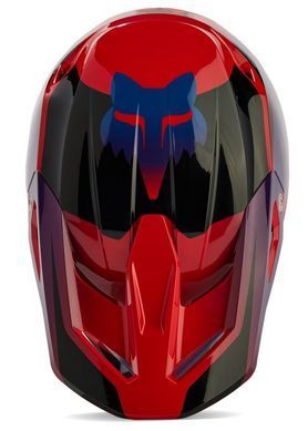 Мотошолом FOX V1 STREAK HELMET Flo Red, XL