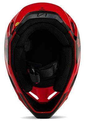 Мотошолом FOX V1 STREAK HELMET Flo Red, XL