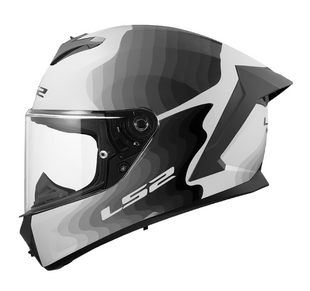 Мотошлем LS2 FF820 Rapid 3 Flow Gloss White Grey L