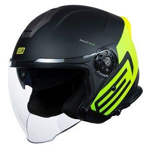 Мотошлем Origine Palio 2.0 Scout Fluo Yellow Black Gloss