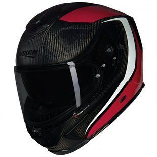 Мотошолом Nolan X-903 Ultra Carbon INTRIGO Black-Grey-Red