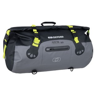 Сумка на хвост Oxford Aqua T-30 Roll Bag Black/Grey/Fluo