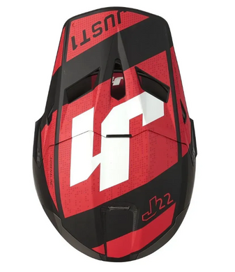 Мотошолом Just1 J22 Adrenaline Red Carbon Matt S