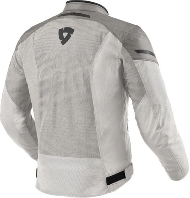 Мотокуртка REV'IT TORQUE 2 H2O текстиль silver/grey 3XL