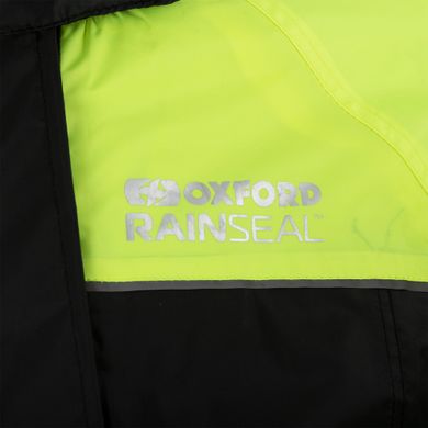 Мотодощовик куртка Oxford Rainseal Over Jacket Black Fluo XXL