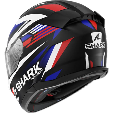 Мотошолом Shark D-Skwal 3 Firstlap Mat Black Blue Red S