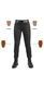 Мотоджинси одношарові PandoMoto LADY LORICA Slim Black W24-L32
