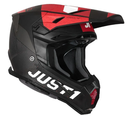 Мотошолом Just1 J22 Adrenaline Red Carbon Matt S