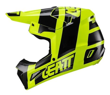 Мотошлем LEATT Helmet Moto 3.5 + Goggle Citrus XXL