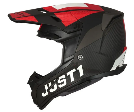 Мотошолом Just1 J22 Adrenaline Red Carbon Matt S