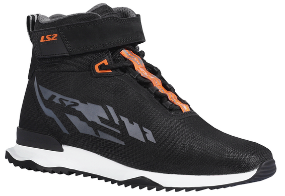 Моточеревики LS2 Acrux Man Boots Black Hi-Vis Orange 42