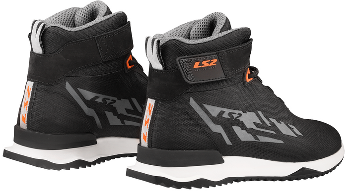 Моточеревики LS2 Acrux Man Boots Black Hi-Vis Orange 42