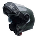 Мотошолом NZI COMBI 2 DUO FLYDECK GREEN MATT