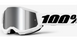 Мотоочки 100% STRATA Goggle II White - Mirror Silver Lens