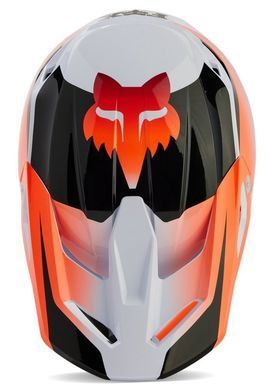 Мотошолом FOX V1 STREAK HELMET White, L