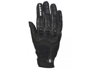 Моторукавички Scott шкіряні Glove Assault Pro black white S