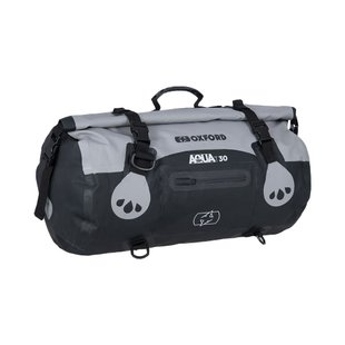 Сумка на хвост Oxford Aqua T-30 Roll Bag Grey/Black