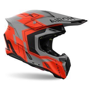 Мотошолом AIROH TWIST 3 DIZZY orange fluo matt L