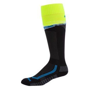 Мотошкарпетки Klim Aggressor Vented Sock XL Twoually - Black - Hi-Vis