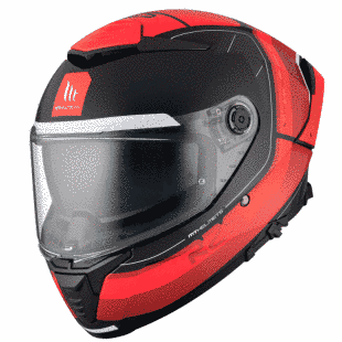 Мотошлем MT THUNDER 4 SV R25 B35 Gloss Red XS