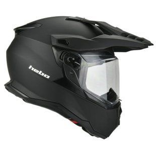 Мотошолом HEBO TRANSAM Matt Black +Pinlock M