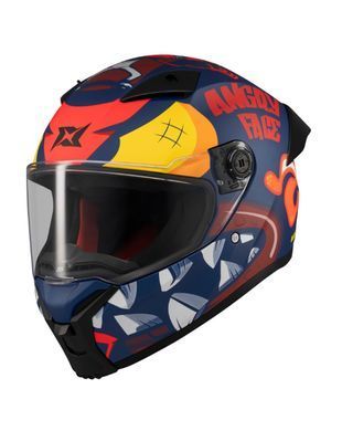 Мотошолом AXXIS FENIX ANGRY FACE C5 Matt L