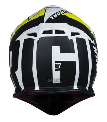 Мотошлем Origine Hero Thunder Fluo Yellow Black White Matt