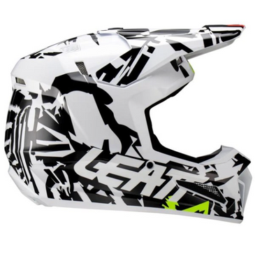 Мотошлем детский LEATT Helmet GPX 3.5 Jr Zebra M(p)