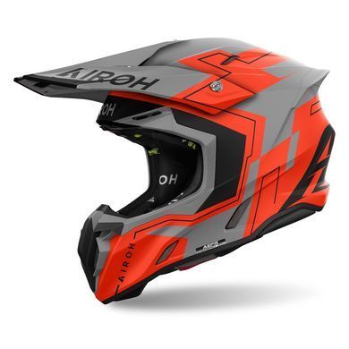 Мотошолом AIROH TWIST 3 DIZZY orange fluo matt L