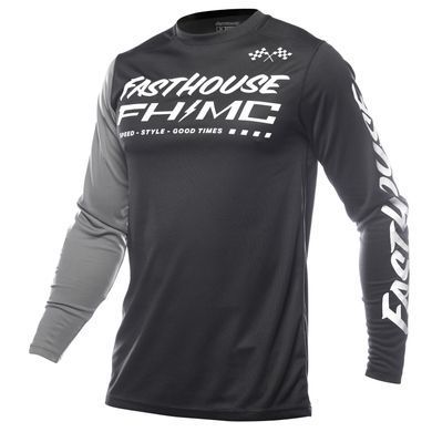 Джерсі FASTHOUSE Carbon Method LS Black/Gray 2X