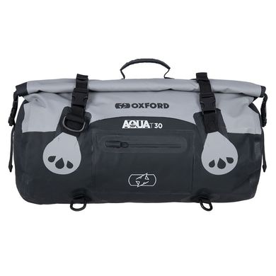 Сумка на хвост Oxford Aqua T-30 Roll Bag Grey/Black