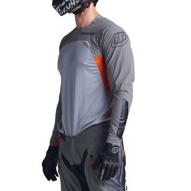 Мото джерсі TLD Scout SE Jersey Systems GRAY/NEON ORANGE XXL