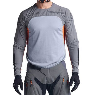 Мото джерсі TLD Scout SE Jersey Systems GRAY/NEON ORANGE XXL