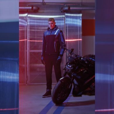 Мотокуртка Spidi HOODIE WARRIOR Blue-Black
