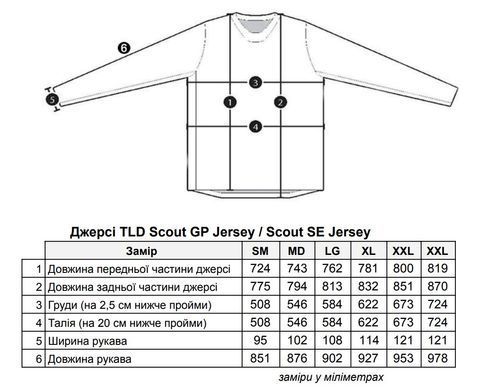 Мото джерсі TLD Scout SE Jersey Systems GRAY/NEON ORANGE XXL