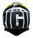 Мотошлем Origine Hero Thunder Fluo Yellow Black White Matt