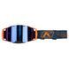 Маска кроссовая Klim Edge Off-Road Hex Striking Petrol Smoke Blue Mirror
