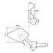 Oxford Arrow 360 Bar End Mirror