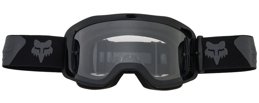 Детская кроссовая маска FOX YTH MAIN II CORE GOGGLE Black Clear Lens