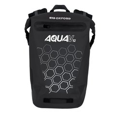 Моторюкзак Oxford Aqua V 12 Backpack Black водостійкий
