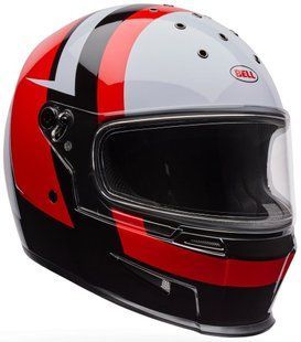 Шолом BELL ELIMINATOR Helmet - SIDETRACK Red L
