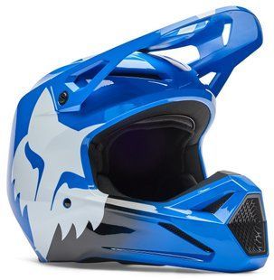 Мотошолом FOX V1 - SHIELD Blue L