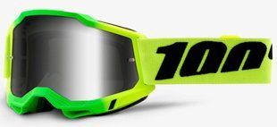 Маска кросова 100% ACCURI 2 Goggle Travis - Mirror Silver Lens, Mirror Lens